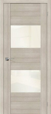 Межкомнатная дверь VG2 WР Cappuccino Veralinga White Pearl