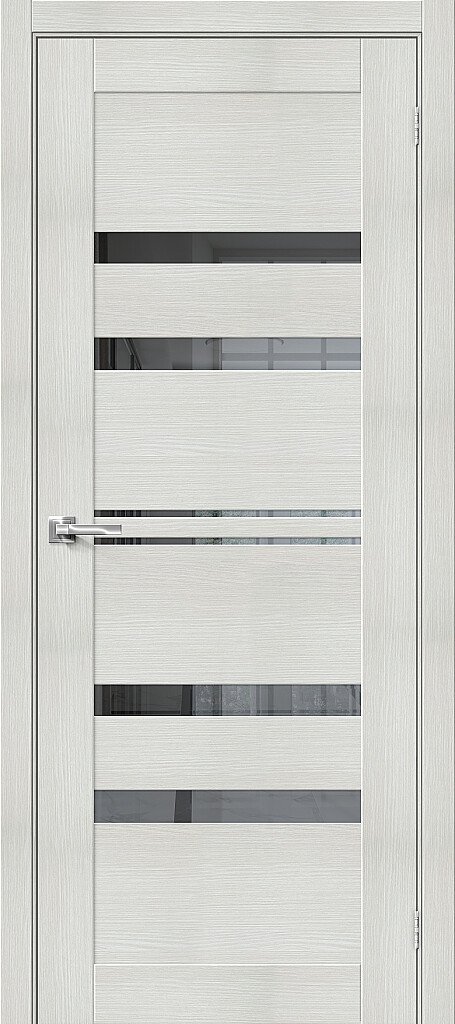 Межкомнатная дверь Порта-30 Bianco Veralinga Mirox Grey