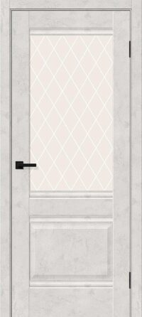 Межкомнатная дверь Прима-3 Look Art White Сrystal