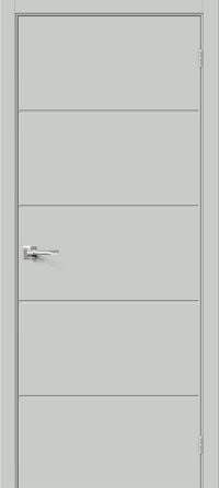 Межкомнатная дверь Граффити-1.Д.П Grey Matt