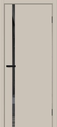 Межкомнатная дверь Браво-0.40.П Cream Silk Mirox Grey