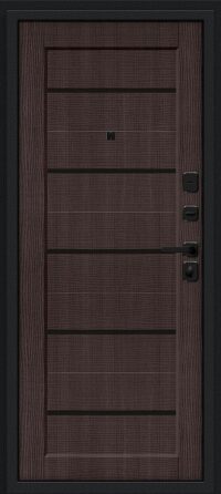 Борн/SBlack Букле черное/Wenge Melinga 205*86 правое