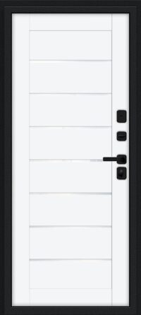 Thermo Техно Д2/SBlack Букле черное/White Silk 205*86 левое